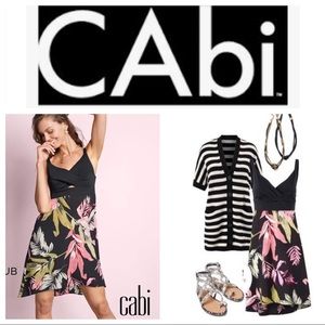 Cabi Floral Beach Club Dress